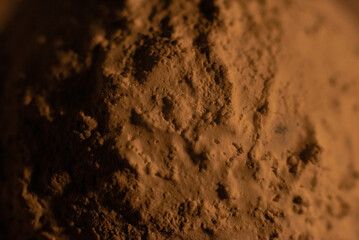 Mars landscape top view. Texture of mars surface