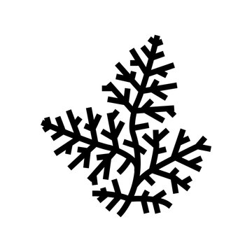 water wisteria line icon vector. water wisteria sign. isolated contour symbol black illustration