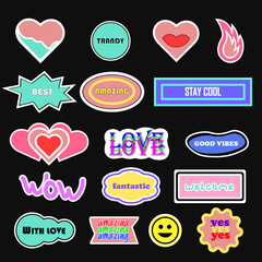 Pop Art Sticker Pack