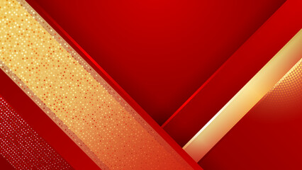 Red and gold background