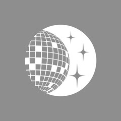 Disco ball Vector icon Disco ball Vector icon Disco ball Vector icon