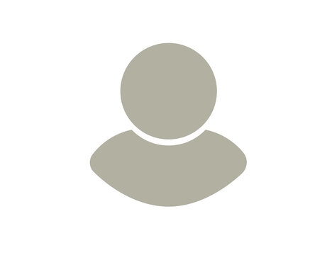 Avatar profile picture - business vector icon