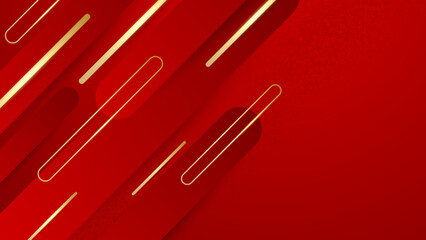 Abstract red and gold background