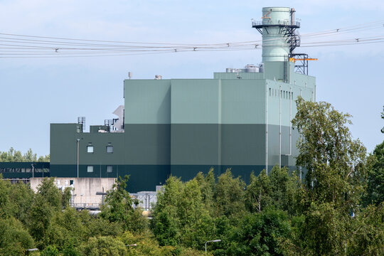 Vattenfall Power Plant At Diemen The Netherlands 13-7-2022