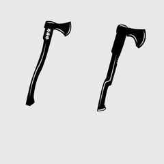 Axe SVG Cut File, Lumberjack Svg, Cross Axe Svg, Woodcutter Svg, Axe Monogram Frame Svg,