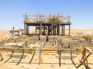 Editorial construction Photo, shot is selective focus with shallow depth of field. Photo taken at...
