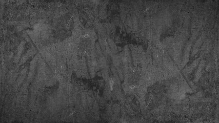 Gray black anthracite grunge scratched cement concrete wall texture background pattern