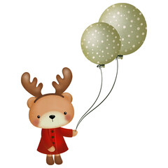 Cute bear cartoon design character 