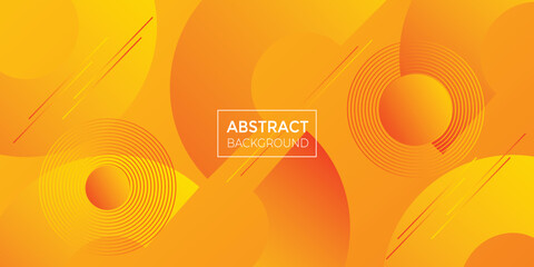 Modern Abstract Orange Gradient Style Background Effect Design