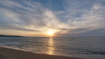 Foto auf Acrylglas サンセットビーチ / Sunset Beach © plalion