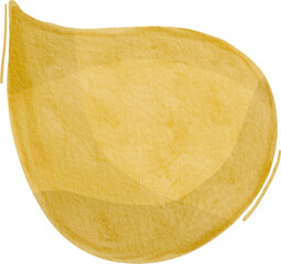 watercolor speech bubble