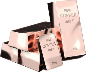 1000 copper bars