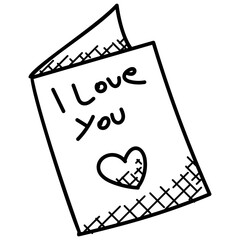 I Love You Card