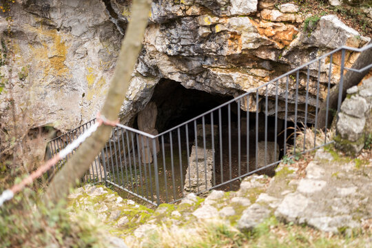 God Mitra Cave Temple near Duino in Friuli Venezia Giulia Italy