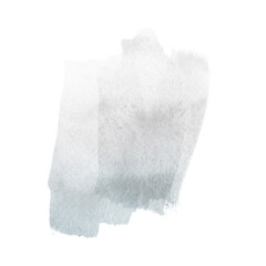 blue watercolor stain brush stroke frame isolated ,blue watercolor png file clipart