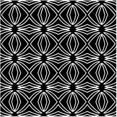 Design seamless monochrome geometric pattern. Abstract background. Vector art.Perfect for site backdrop, wrapping paper, wallpaper, textile and surface design. 