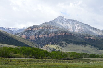 Montana Mountain Landscape