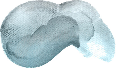 blue watercolor stain brush stroke frame isolated ,blue watercolor png file clipart