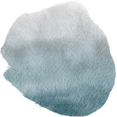 blue watercolor stain brush stroke frame isolated ,blue watercolor png file clipart