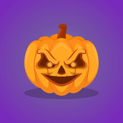 halloween pumpkin vector
