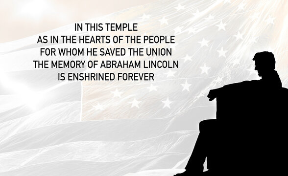 Former President Abraham Lincoln Memorail, Washington DC