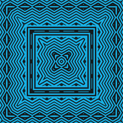 Seamless vector pattern. Background texture in geometric ornamental style.Repeat background.Color mandala.