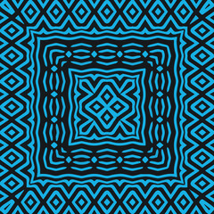 Seamless vector pattern. Background texture in geometric ornamental style.Repeat background.Color mandala.