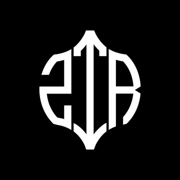 ZTR letter logo. ZTR best black background vector image. ZTR Monogram logo design for entrepreneur and business.
