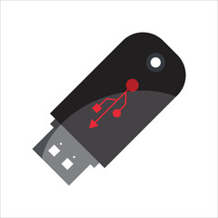 flash disk icon vector design template