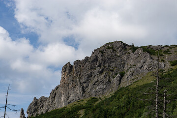 rock in the mountains