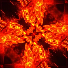 fire flames background