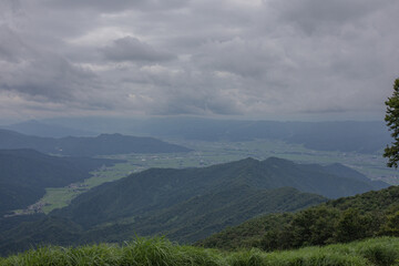 Fototapeta na wymiar Scenery from Hakkaisan