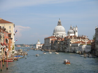 Lagune von Venedig mit Santa Maria della Salute