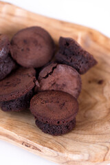 mini chocolate muffin dessert 