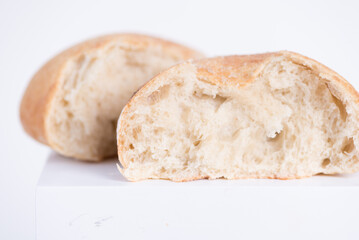 close up on bread buns 