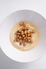 Homemade hummus 