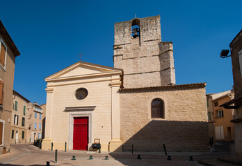 Obraz premium Notre dame de NAZARETH, église de TRETS (Bouche-du-Rhône)