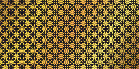 illustration of abstract vector background with gold colored pattern	
