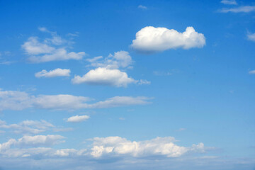 Blue sky with some clouds
