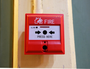 Fire button for Fire alarm