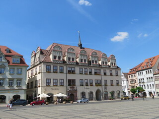 Fototapeta na wymiar Rathaus in Naumburg