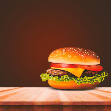 hamburger, burger, food, sandwich, cheeseburger, bread, fast, bun, isolated, cheese