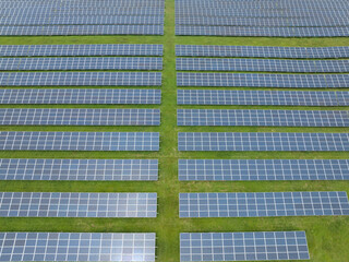 Solar panels, green clean alternative renewable energy resource system. Ecologic sustainable...