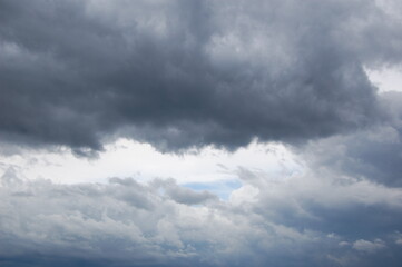 Dark storm clouds fill the skies over Cecil County, Maryland.