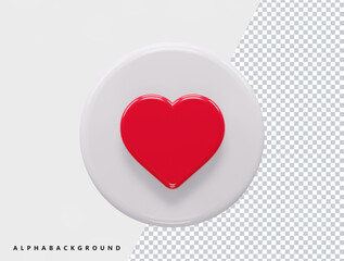 Love react icon