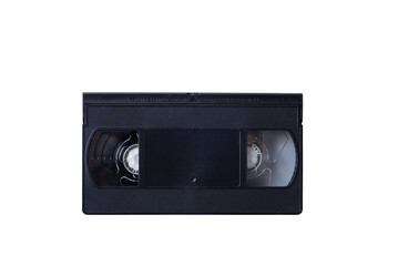 Obraz premium Video cassette isolated on white background.