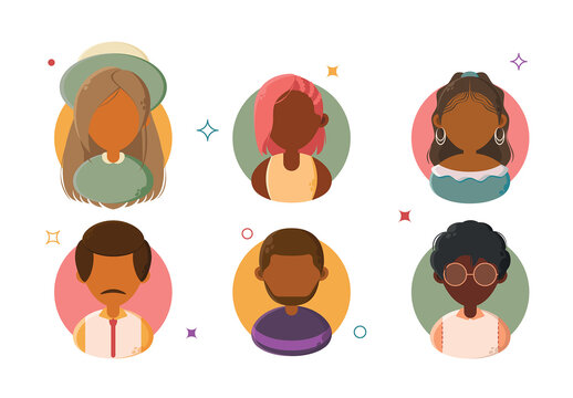 Diverse Character Illustrations