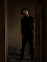 an iranian guy in ruins
no peace found