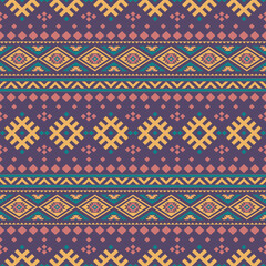 Tribal, ethnic, geometric patterns, seamless. Printed fabric, printing, fabric printing, India