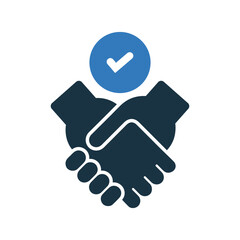 Partners icon. Simple editable vector graphics.